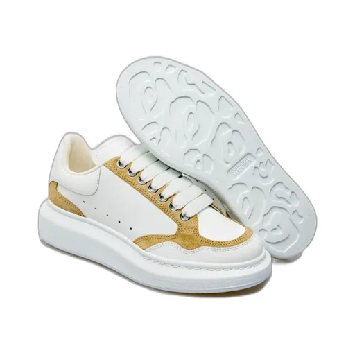 Round Toe Lace-Up Sneakers