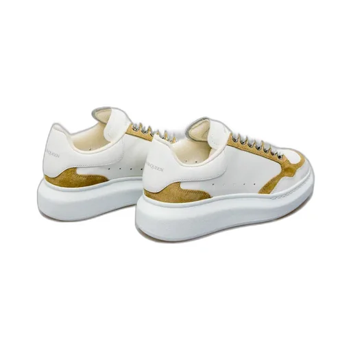 Round Toe Lace-Up Sneakers