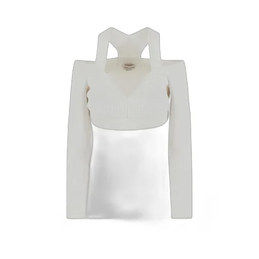 Cut-Out Detailed Cropped Top