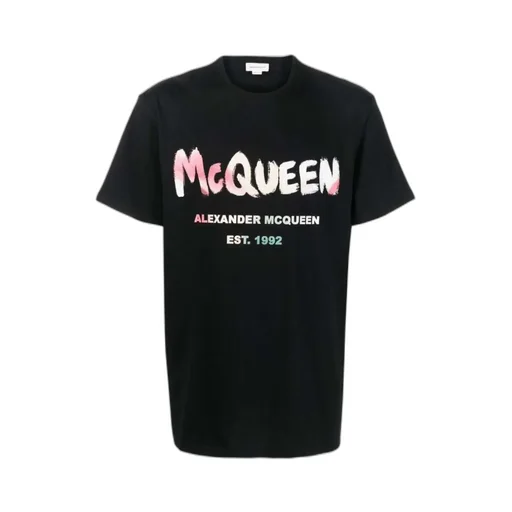 Abstract Logo-Print T-Shirt