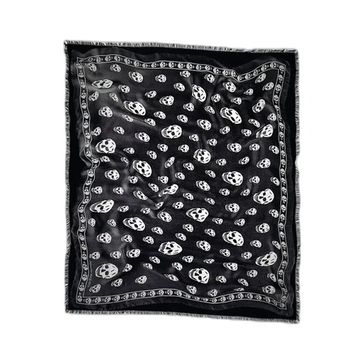 Skull Printed Scarf