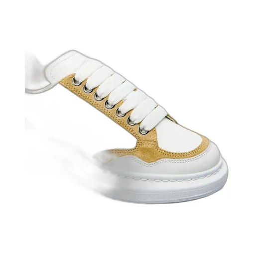 Round Toe Lace-Up Sneakers