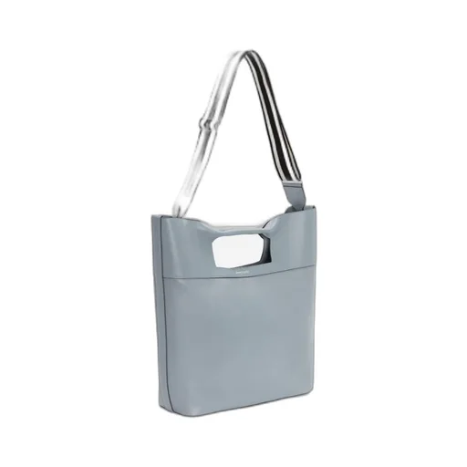Logo Printed Bow-Detailed Tote Bag