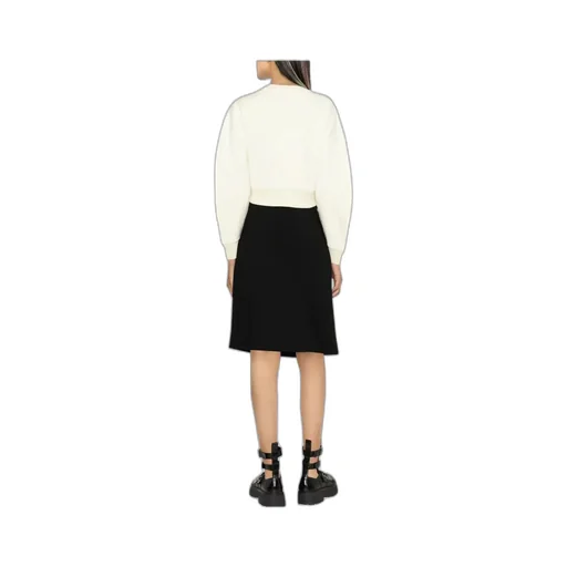 Logo Embroidered Cut-Out Sweatshirt