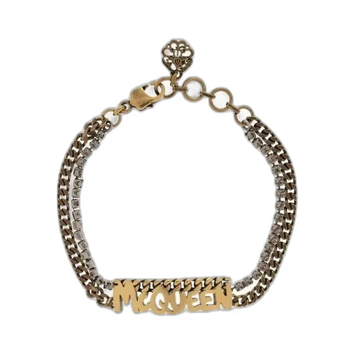 Grafitti Logo Plaque Bracelet