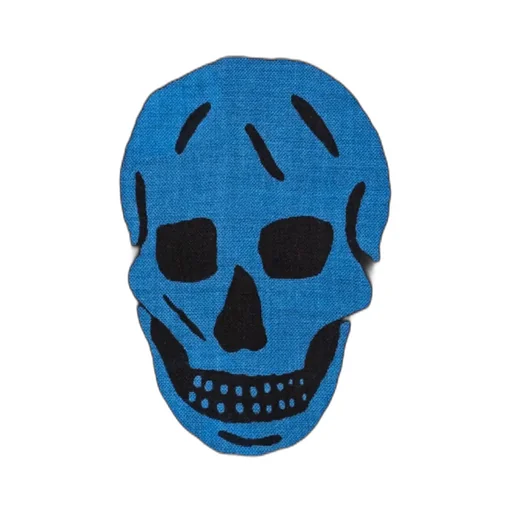 All-Over Skull Printed Scarf