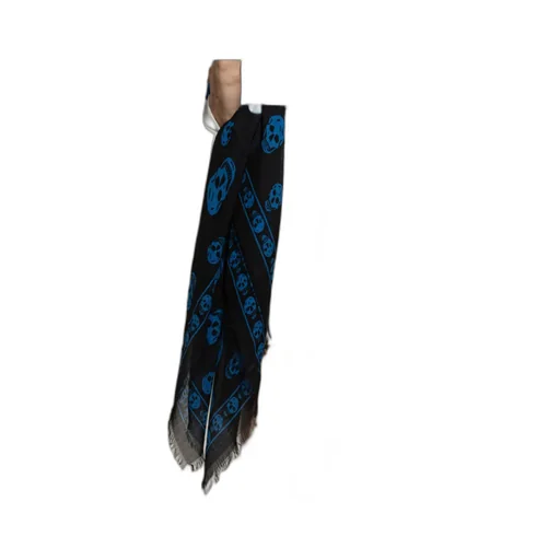 All-Over Skull Printed Scarf