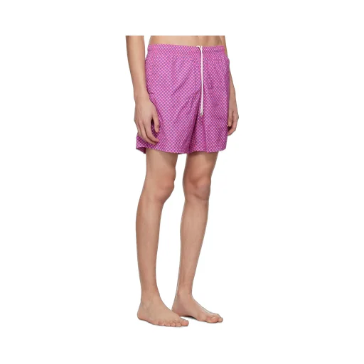 Skull-Print Swim Shorts