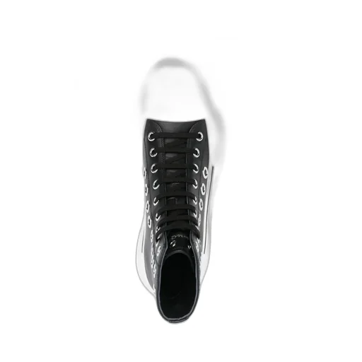 Joey Eyelet-Detailed High Top Sneakers