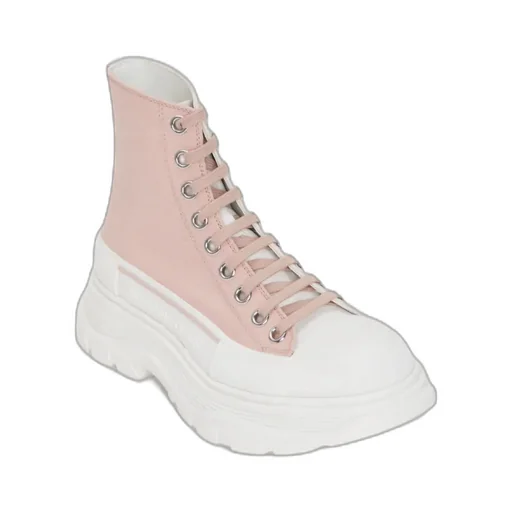 Tread Slick Lace-Up High-Top Sneakers