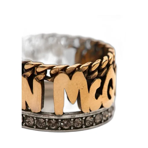 Graffiti Embellished Ring