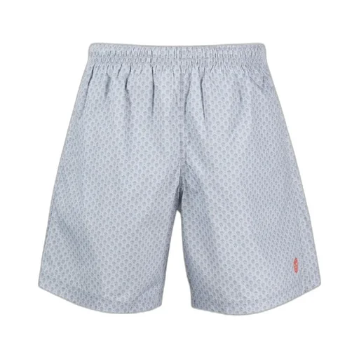 Skull Dotted Swim Shorts