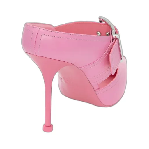 Pointed-Toe Slip-On Mules