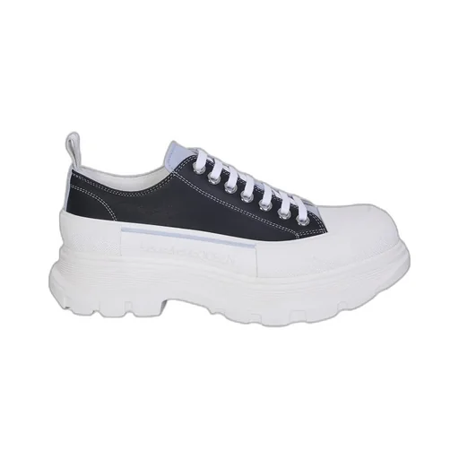 Tread Slick Round-Toe Lace-Up Sneakers