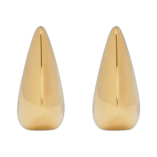Logo Engraved Thorn Earrings