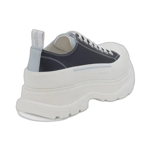 Tread Slick Round-Toe Lace-Up Sneakers
