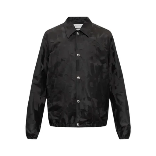Logo Detailed Buttoned Jacket