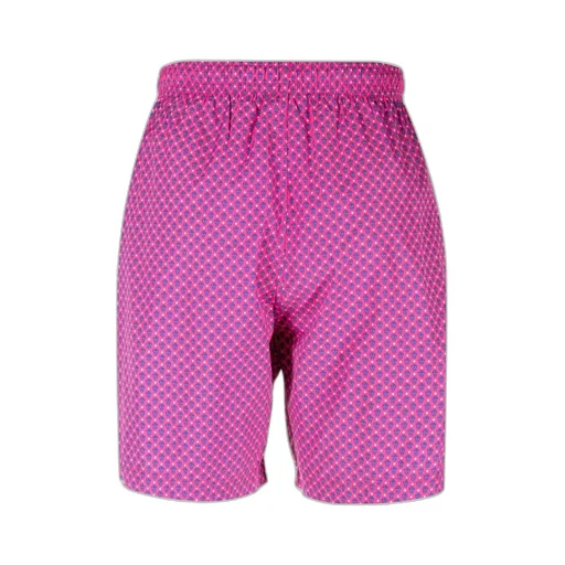 Skull-Print Swim Shorts