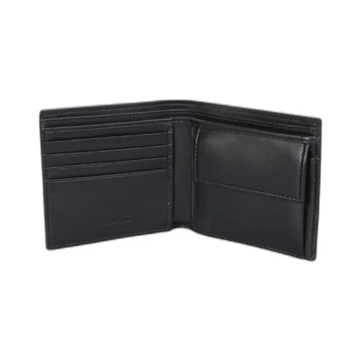 Logo Printed Bi-Fold Wallet