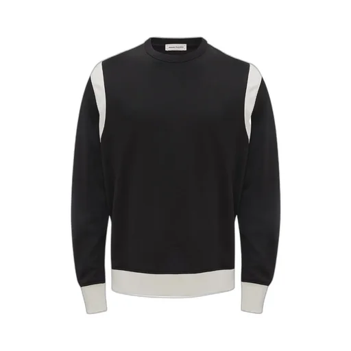 Two-Tone Panelled Sweatshirt