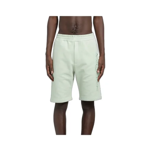 Logo Embroidered Bermuda Shorts
