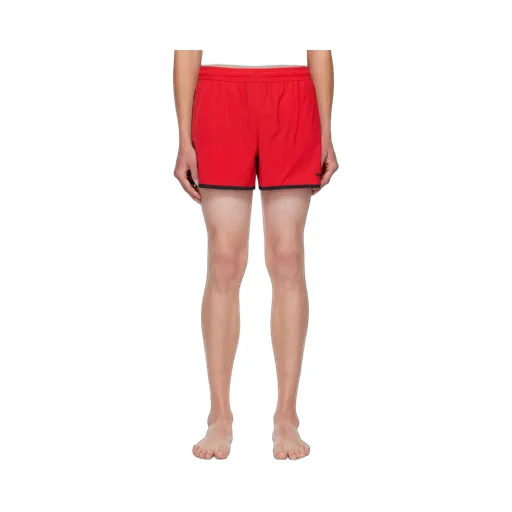 Logo Printed Elasticated Waist Swim Shorts