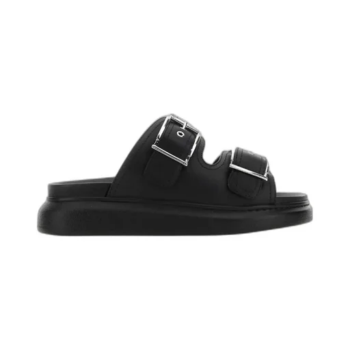 Buckle-Detailed Slides