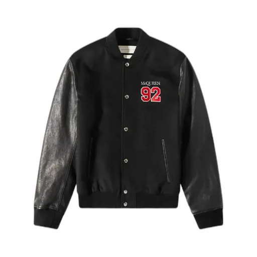 Logo Embroidered Buttoned Jacket