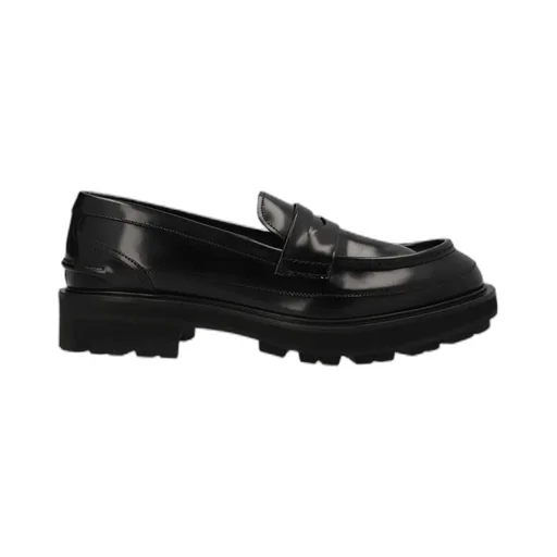 Penny-Slot Slip-On Loafers