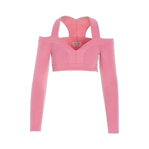 Cut-Out Detailed Cropped Top