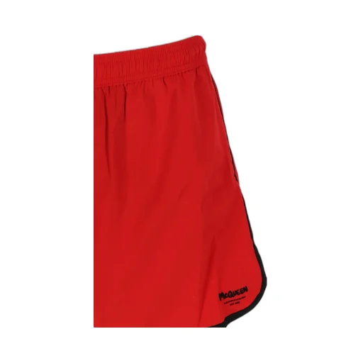 Logo Printed Elasticated Waist Swim Shorts