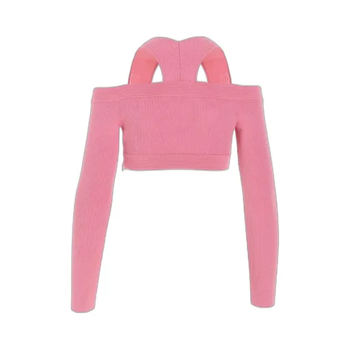 Cut-Out Detailed Cropped Top