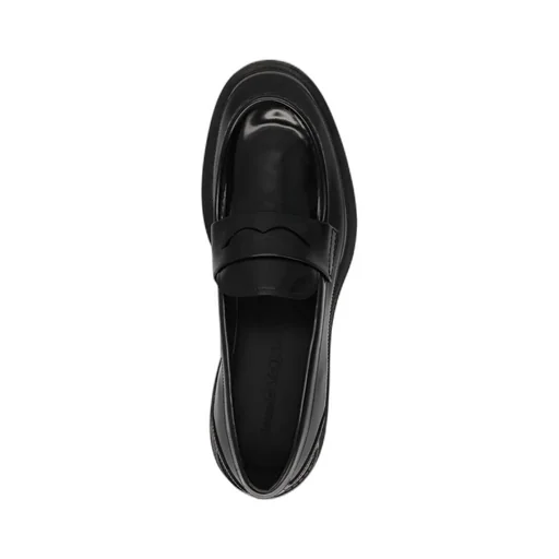 Penny-Slot Slip-On Loafers
