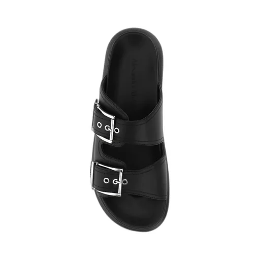 Buckle-Detailed Slides
