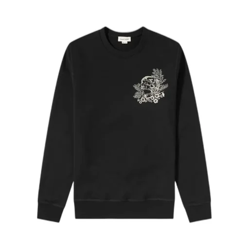 Flower Logo Embroidered Hoodie