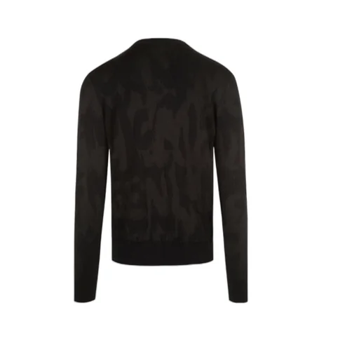 Logo Jacquard Knitted Jumper