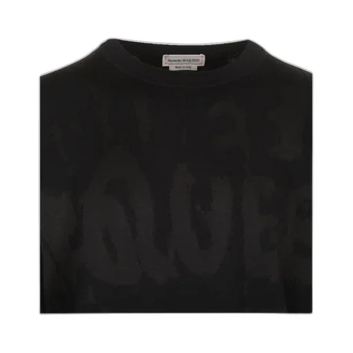 Logo Jacquard Knitted Jumper
