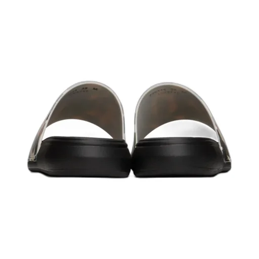 Graphic Logo Print Pool Slides