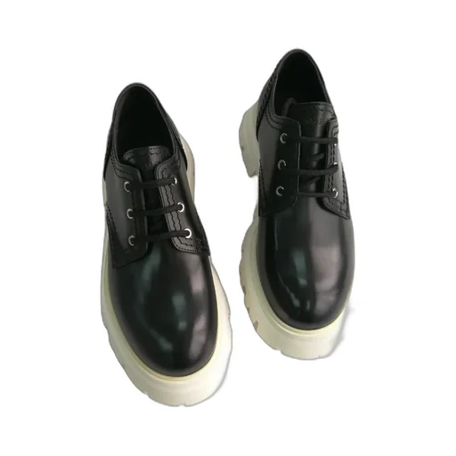 Lace-Up Platform Sole Casual Shoes