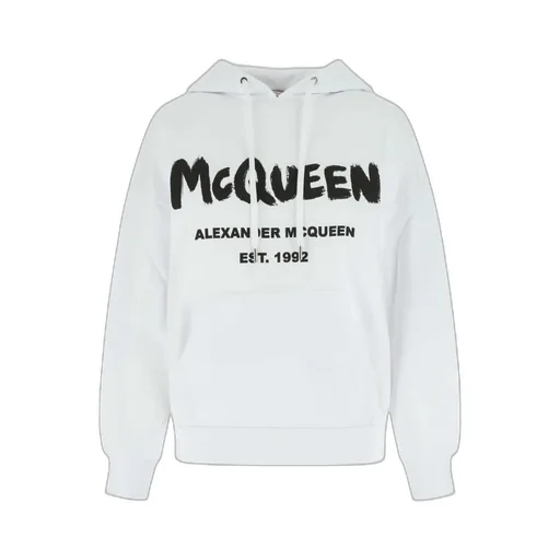 Logo-Print Drawstring Hoodie