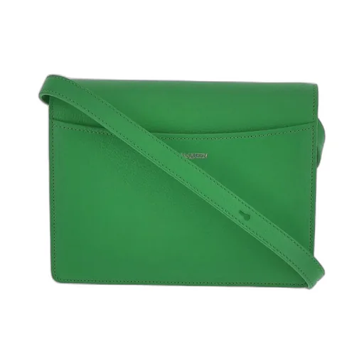 Four Ring Foldover Top Shoulder Bag