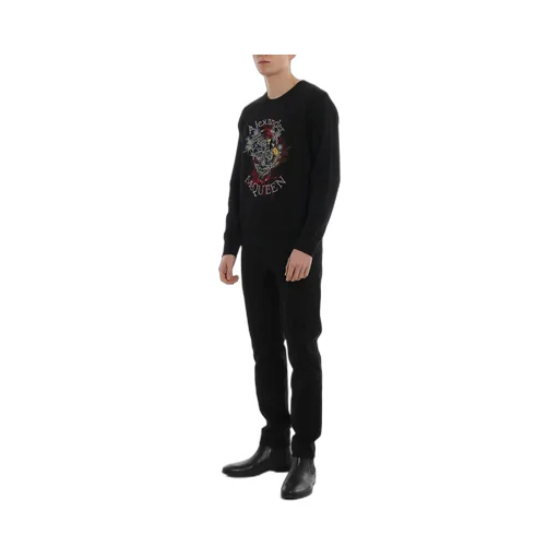 Round Collar Long Sleeve Sweater
