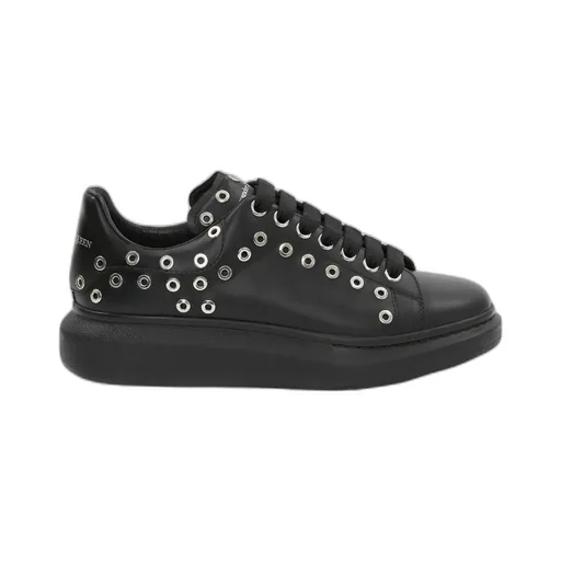Oversized Eyelet Detail Sneakers