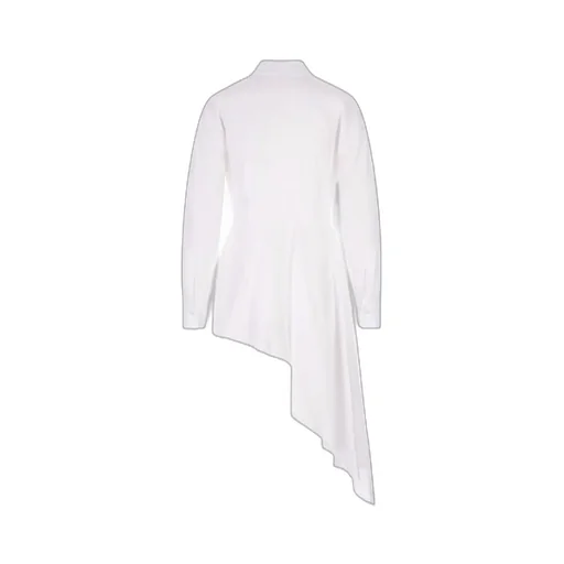 Asymmetric Button-Up Shirt