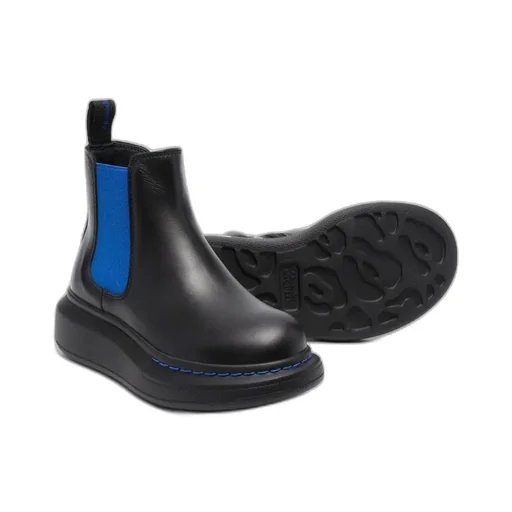 Thick-Soled Jacketed Boots