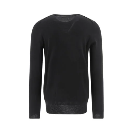 Skull Decal Knitted Sweater