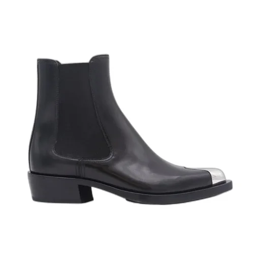 Pointed Toe Ankle-Top Boots
