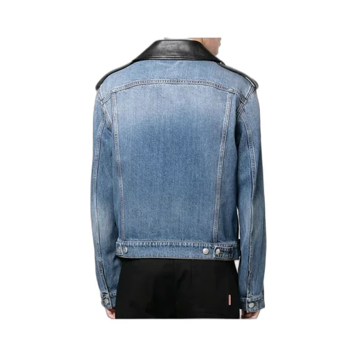 Panelled Biker Jacket