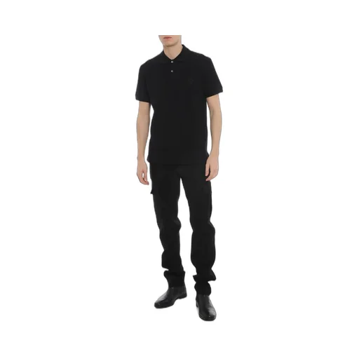 Polo Shirt With Skull Pattern