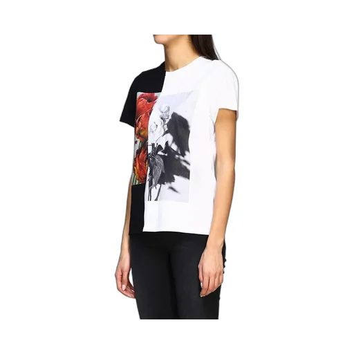 Logo Round Collar Short-Sleeved T-Shirt